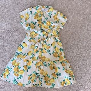 Lemon Shirt Dress (girls) 🍋 NEW